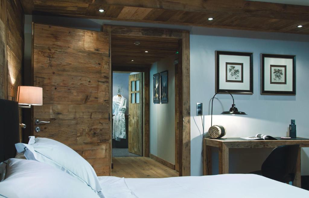 Chalet-Hotel La Marmotte, La Tapiaz & Spa, The Originals Relais レ・ジェ 部屋 写真